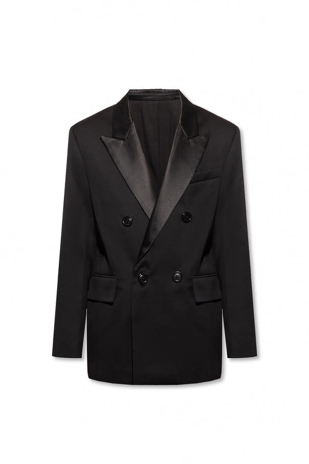 【送料&関税込】Ami Alexandre Mattiussi Blazer Jacket AMI ALEXANDRE MATTIUSSI | Midnight blue Men's Blazer | YOOX